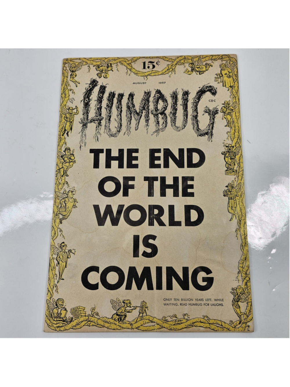 Humbug Magazine August 1957 Vol. 1 No. 1 Harvey Kurtzman Will Elder Jack MAD